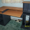 Computer desk, oak desk