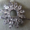 Vintage Rhinestone Brooch