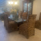 Custom made dinning room table and chaies