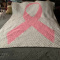 Pink Awareness Blanket & Pink Awareness Wreath