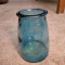 BLUE - Heavy vase/container