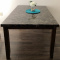 acrylic top table