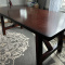 Dining Room Sideboard, Mirror, and Table Set