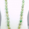 14K AND 18K YELLOW GOLD LARGE JADE CARVED PENDANT NECKLACE