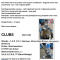 Men's right hand golf club set - clubs, cart ,bag ,etc.