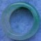 Natural Genuine A Jadeite Jade Icy Floral Green Jade Ring