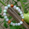 HK Certified Natural Grade A Icy Type Multi-color Jadeite Jade B
