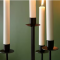 Floor Stand Candle Holder for Six Black Matt