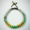 NATURE GRADE "A "BEAUTIFUL GREEN YELLOW 9MM BEADS JADE BEADS JAD
