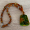 925 SILVER JADE NECKLACE