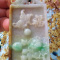 Certified Yellow Natural A Jade jadeite pendant Dragon Butterfly