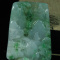 Certified Green 100% Natural A Jade jadeite Pendant landscape 山水