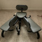 Leg stretcher for flexability.