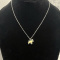 Sterling Silver Cow Necklace