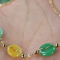 Certified Green+Purple+white+yellow 100% Natural A Jadeite jade