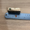 800 Silver Art Deco Italy Onyx Engraved Tube Slide Lipstick Case