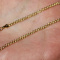 Solid 14K yellow gold marked 14K 7inch thick clasp Bracelet