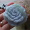 Certified Green Lavender 100% Natural A Jade jadeite pendant