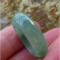 Certified Icy Green Natural A JADE Jadeite round Circle RING