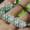 Cert'd Green 100% Natural A Jade Jadeite Hand-knitted Bracelet L