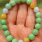 Natural Grade A Jade Jadeite 10mm Beads Stretchy Bracelet