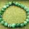 Green Grade A Jade Jadeite 8mm Beads Bangle Stretchy Bracelet