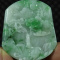 Cert'd Green 100% Natural A Jade jadeite Pendant Landscape
