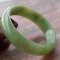 Certified Green Yellow Natural A JADE Jadeite Bangle Bracelet 玉镯