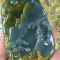 Green yellow 100% Natural A Jade jadeite Landscape Pendant