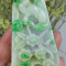Green 100% Natural A Jade jadeite Magpie Plum blossom Pendant