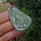 Certificated Natural Grade A Light Green Jadeite Jade Pendant
