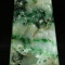 Cert'd 2 Color Natural Grade A Jade jadeite Pendant landscape 山水