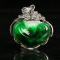 925 Silver Cert'd Natural Green Grade A Jadeite Jade Pendant