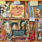 Geoff Tristram: The Artist's Cabinet (1000 PC jigsaw puzzle)