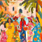 Saharan Sun: Fashion Under the Palms (1000 PC jigsaw puzzle)