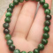 Natural A Jade Jadeite Handmade 5mm Beads Stretchy Bracelet