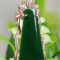 925 Silver mosaic Green Natural A JADE jadeite vogue Pendant