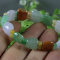 Cert'd 3 colors 100% Natural A Jade Jadeite Bangle Bracelet