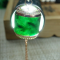 Certified Dark Green 100% natural A jadeite jade Pendant~LuLuTon