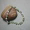 Nice Pearl and Jade Stretch Bracelet