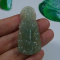 Quality Type A Icy Translucent Jadeite Jade Guanyin Pendant