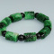 Cert'd Untreated Green Natural A Jade jadeite Bead Bracelet