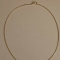 Gold Over Sterling Silver 16" Chain