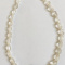 Carved Jadeite Jade Sterling Silver Beaded Gemstone Necklace