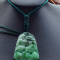 Certified Green Natural A Jade jadeite Pendant Landscape