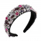 Baroque Girl Embellished Headband Hairband Sequin Crown
