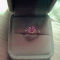 Contemporary 10K GOLD/RUBY/DIAMOND Right Hand Ring!