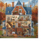 Autumn Retro Villa (used 1000 PC jigsaw puzzle)