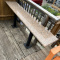 Granite patio table