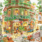 Colorful Streets (used 1000 PC jigsaw puzzle)